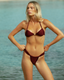 Bordeaux Bikini Bottom Stretchy