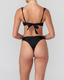 Black Bikini High Waist Less Coverage