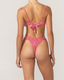 Bikini Bottom Pink Red Stretchy