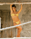 Mustard Bikini Knot Details