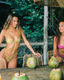 Pear Colored Bikini Bottom Cheeky