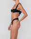 Sleek Noir Bikini Simple