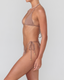 Sparkle Brown Triangle Bikini