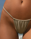 Sparkling Bikini Bottom Mint Green Cheeky